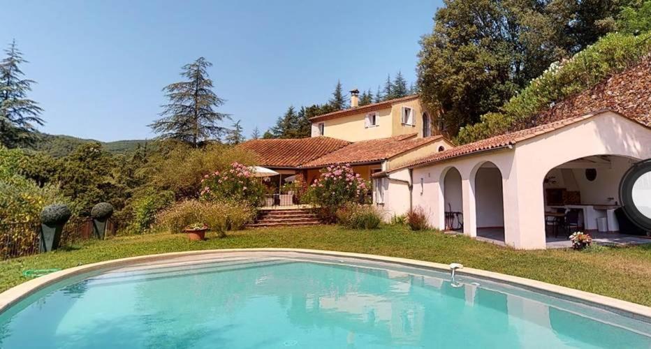 Villa Les Oliviers Maison D'Hotes Saint-Laurent-le-Minier Exterior foto